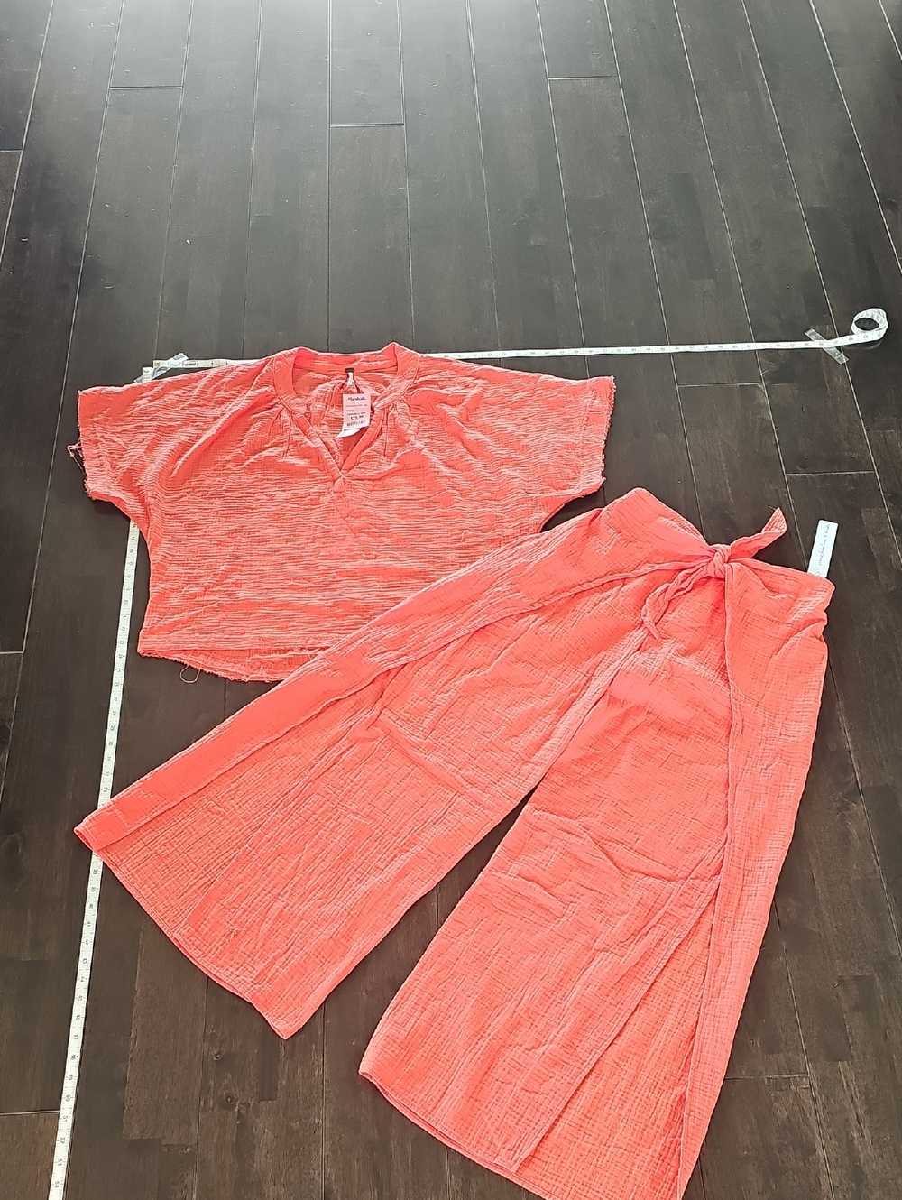 Marshalls Coral Textured Summer Breezy 2 Piece